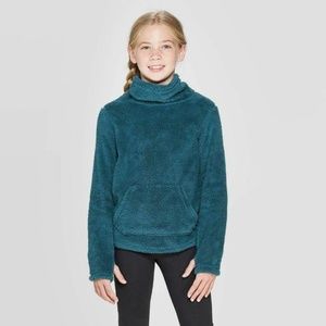 Childrens C9 Champion Fleece Funnel Neck Pullover